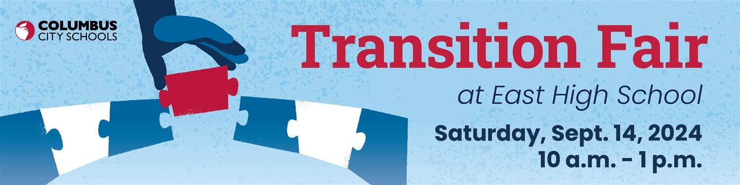 transition fair website banner